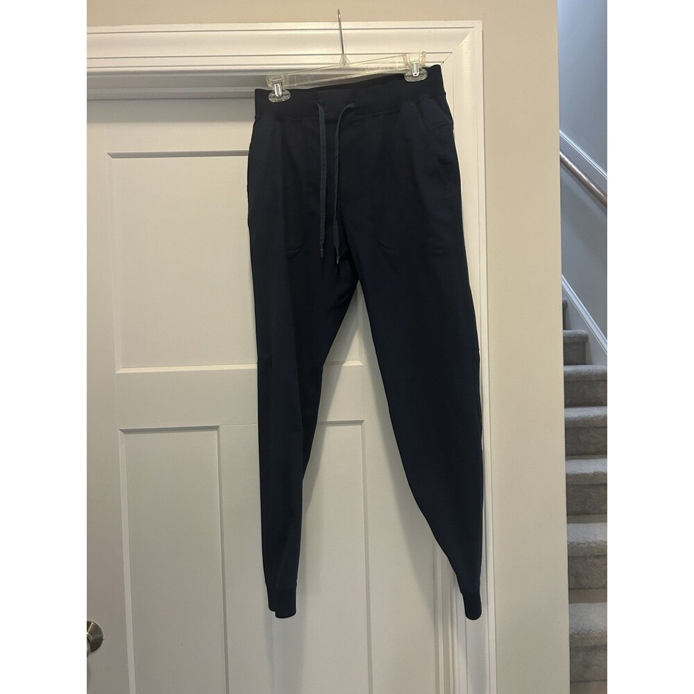 Lululemon Mens Athletic Joggers Size  Medium Navy Blue Casual Gym Athleisure